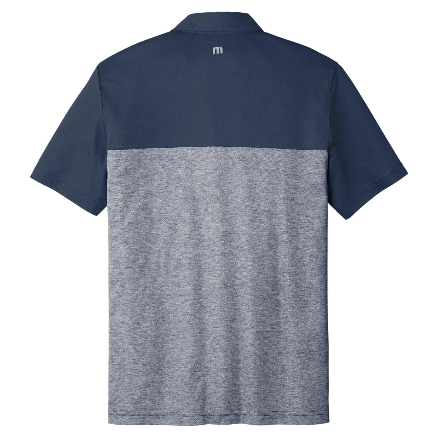 Black Heather Polo Shirt - TravisMathew - Colorblocked Design