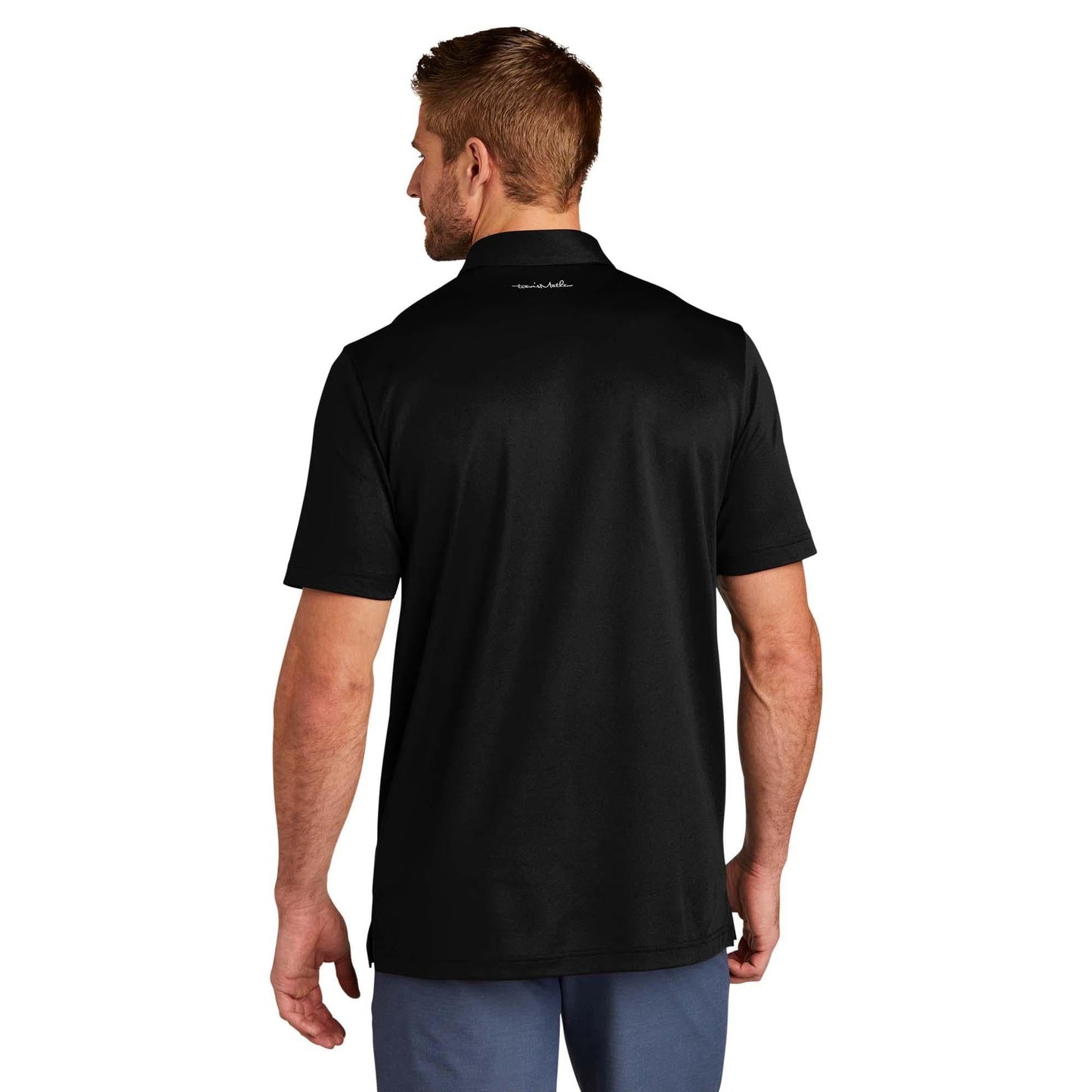 Black Polo Shirts - TravisMathew - Colorblocked Style
