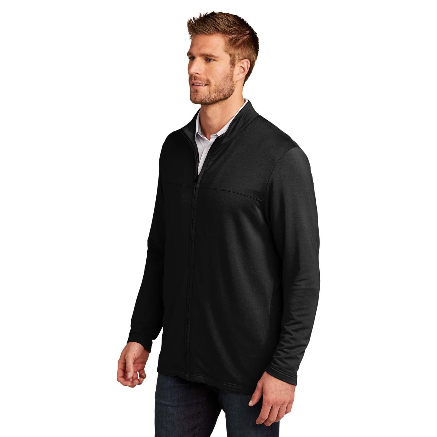 Black Sweatshirts - TravisMathew - Soft Fleece Jacket