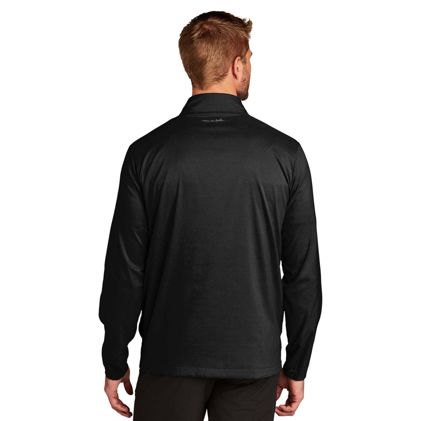Black Sweatshirts - TravisMathew - Stylish Full-Zip Jacket
