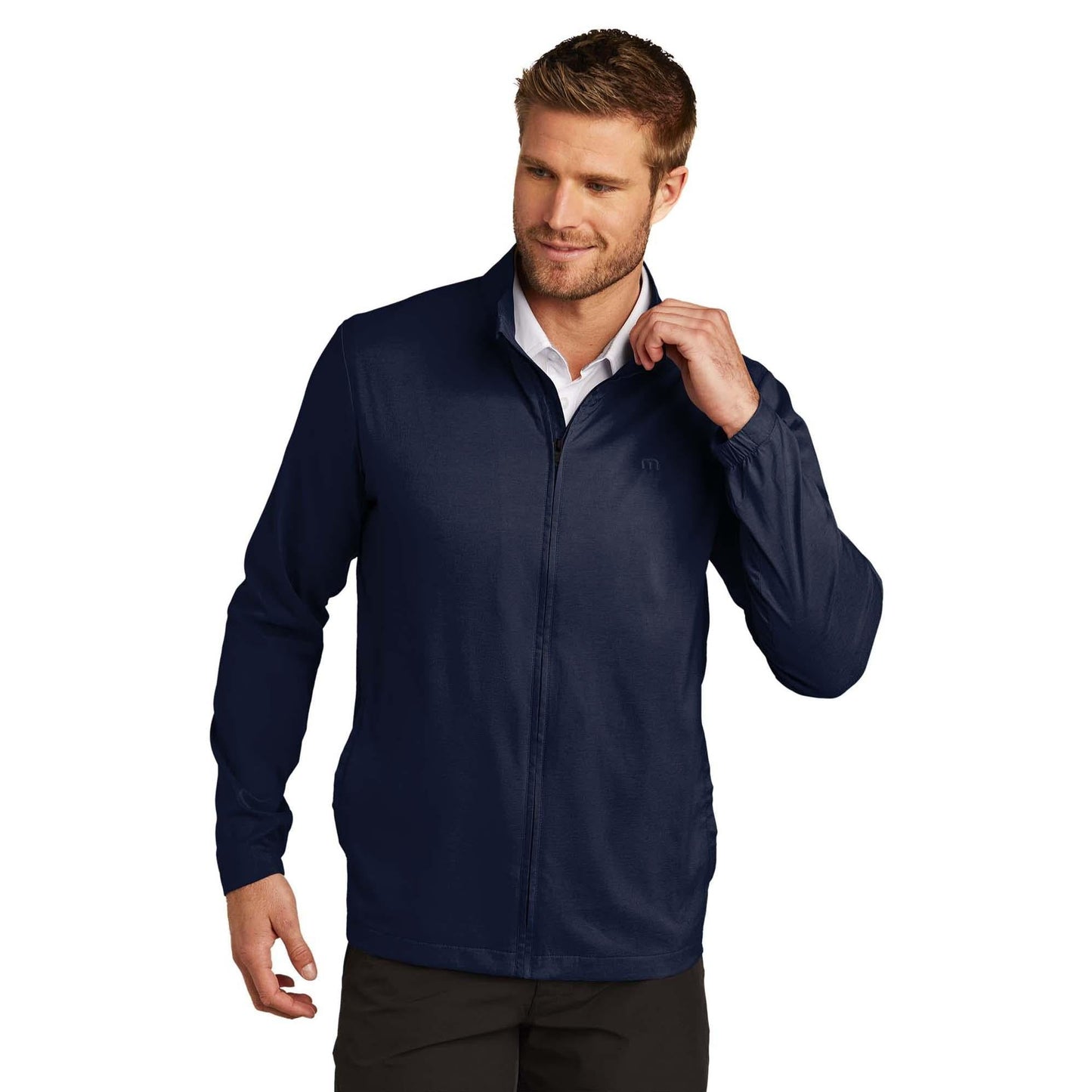 Black Sweatshirts - TravisMathew - Stylish Full-Zip Jacket