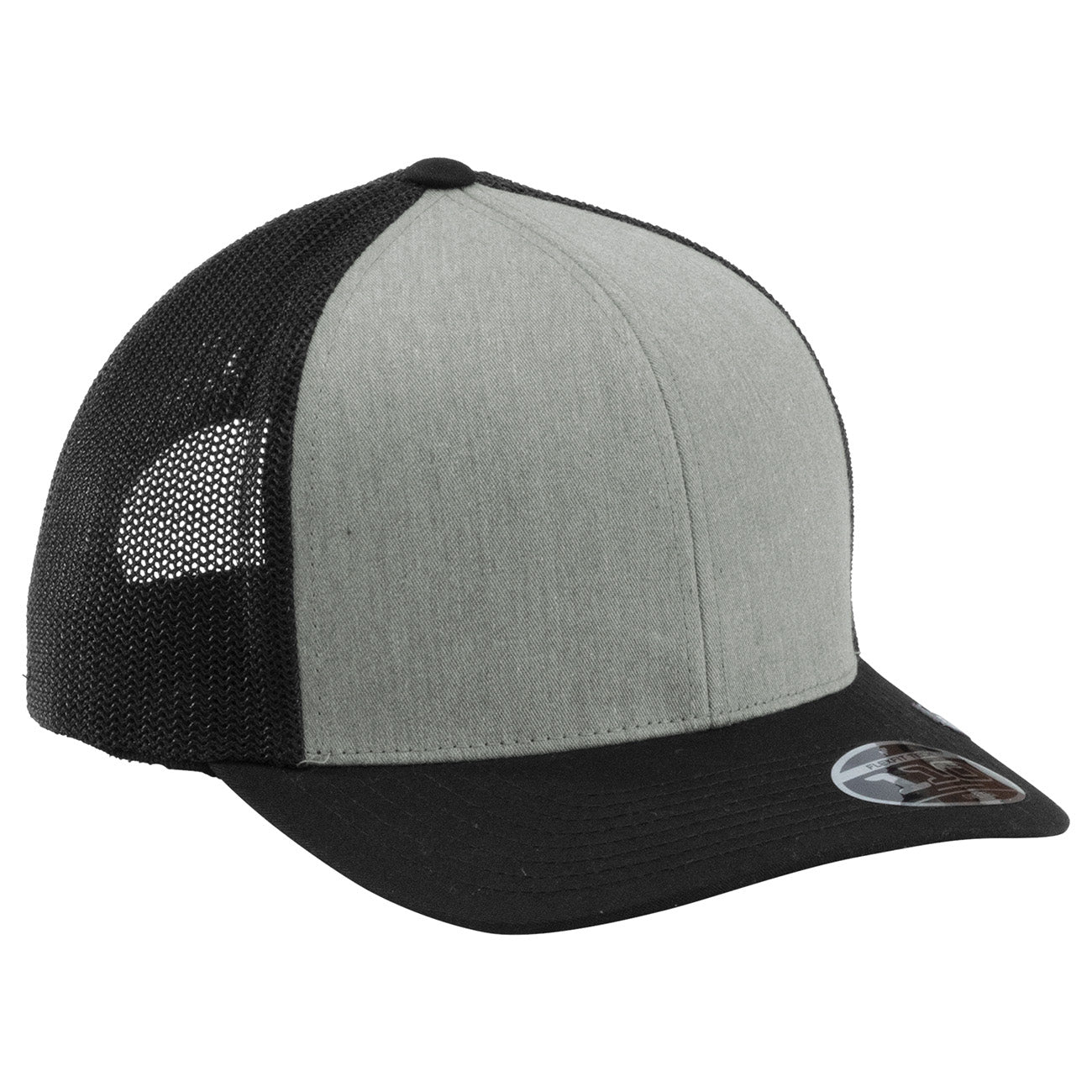 Heather Grey/Black Ball Cap - TravisMathew - Colorblock Design