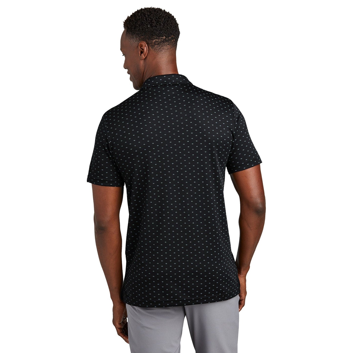Black/Aegean Blue Polo Shirt - TravisMathew - Stylish Fit