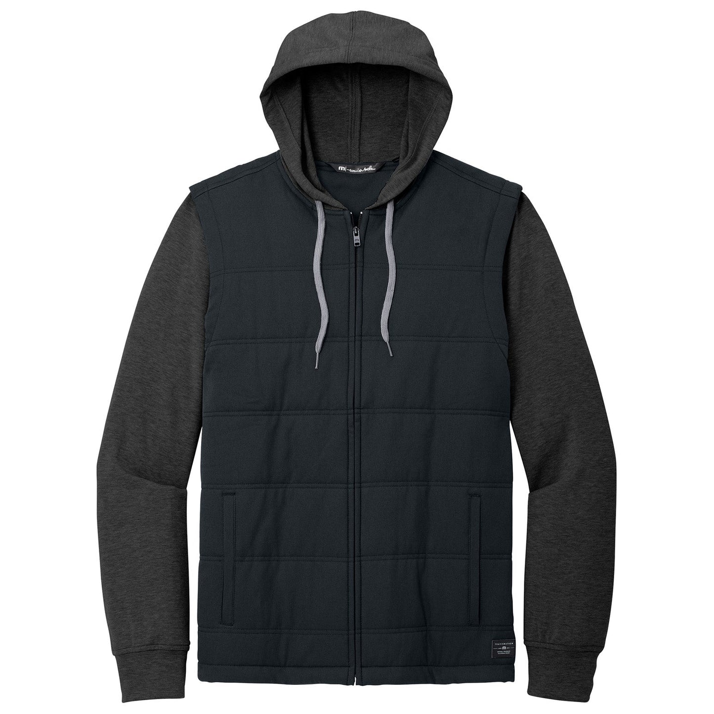 Black/Black Heather Jacket - TravisMathew - Stylish Hooded