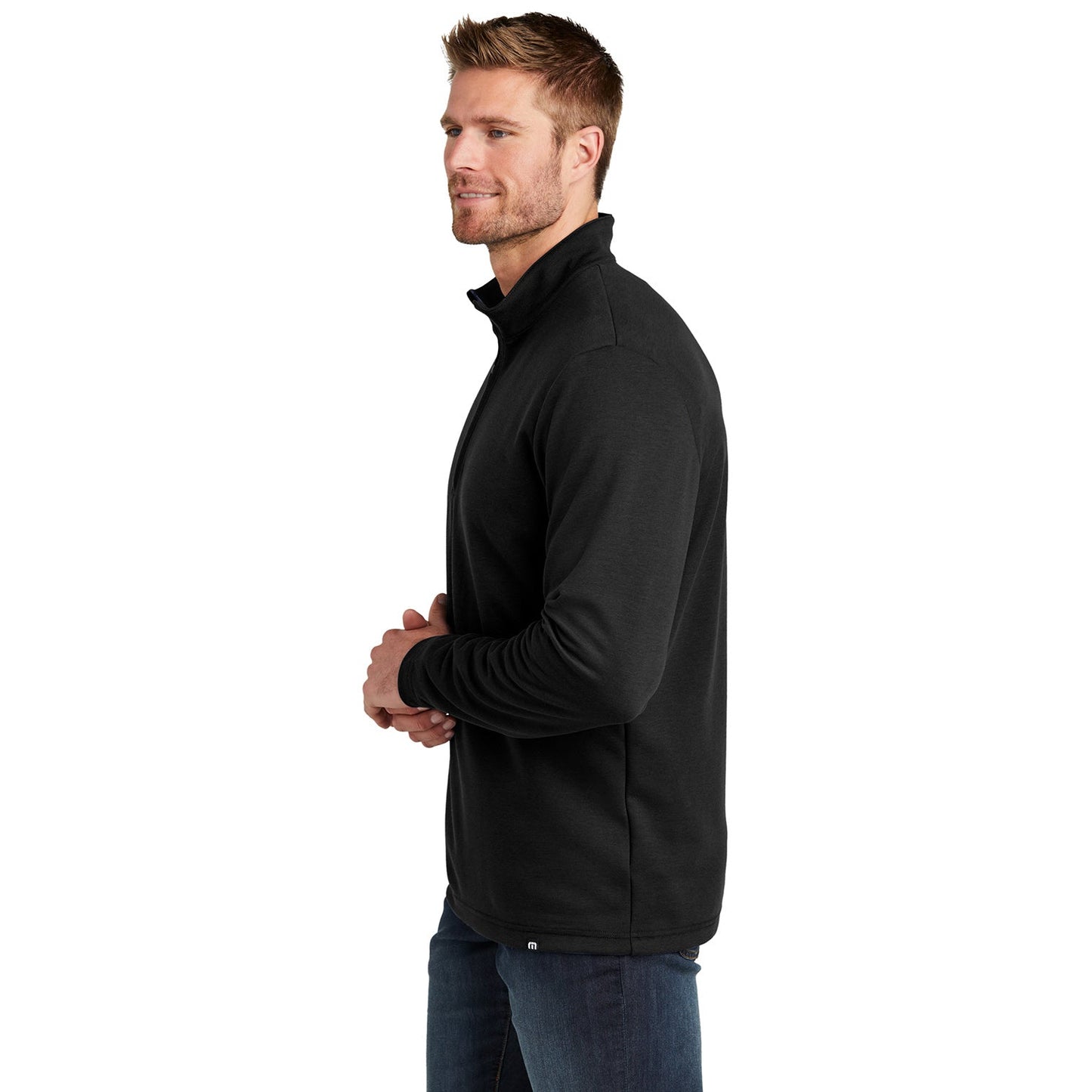 Black Sweatshirts - TravisMathew - Soft Knit Fabric