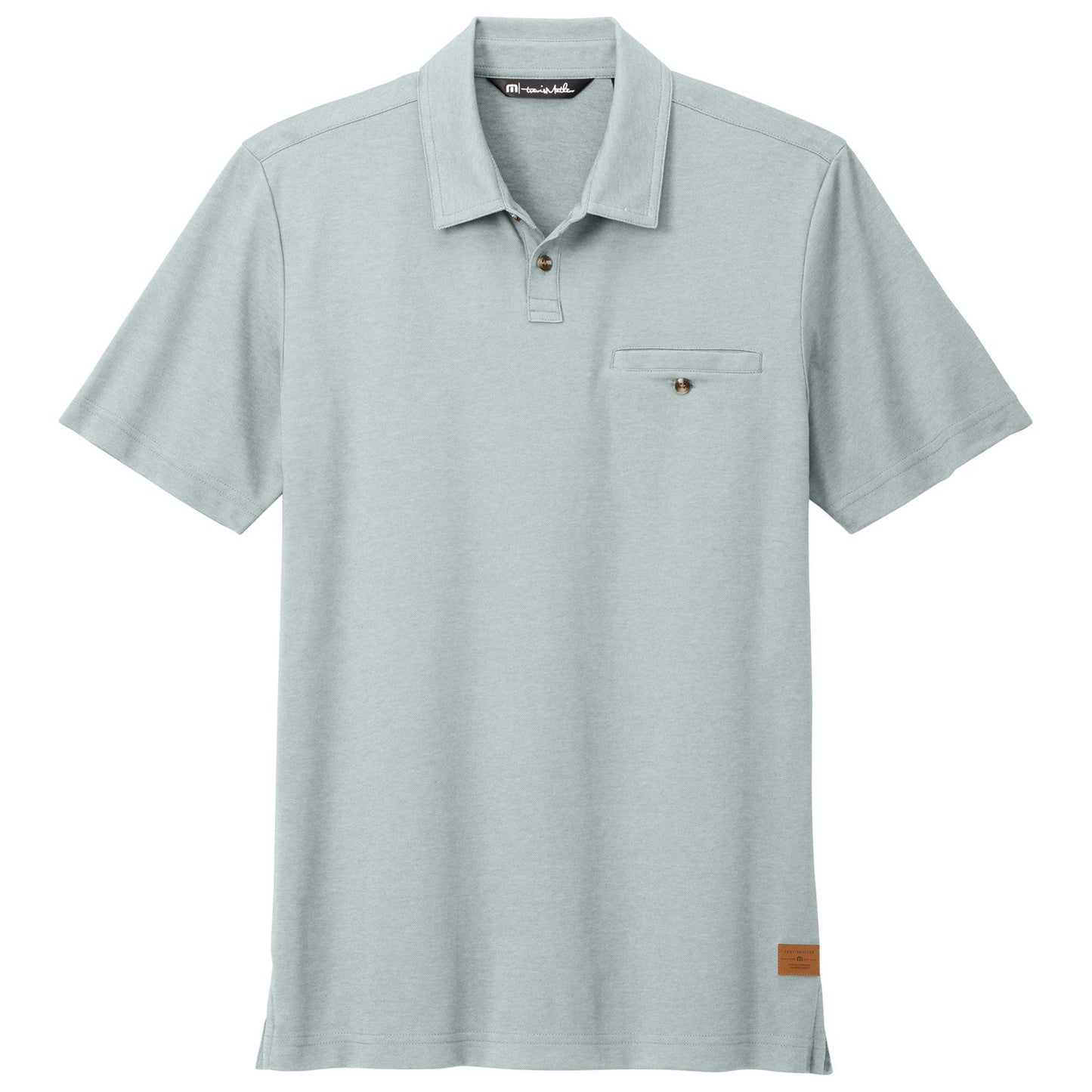Black Heather Polo Shirt - TravisMathew - Stylish Design