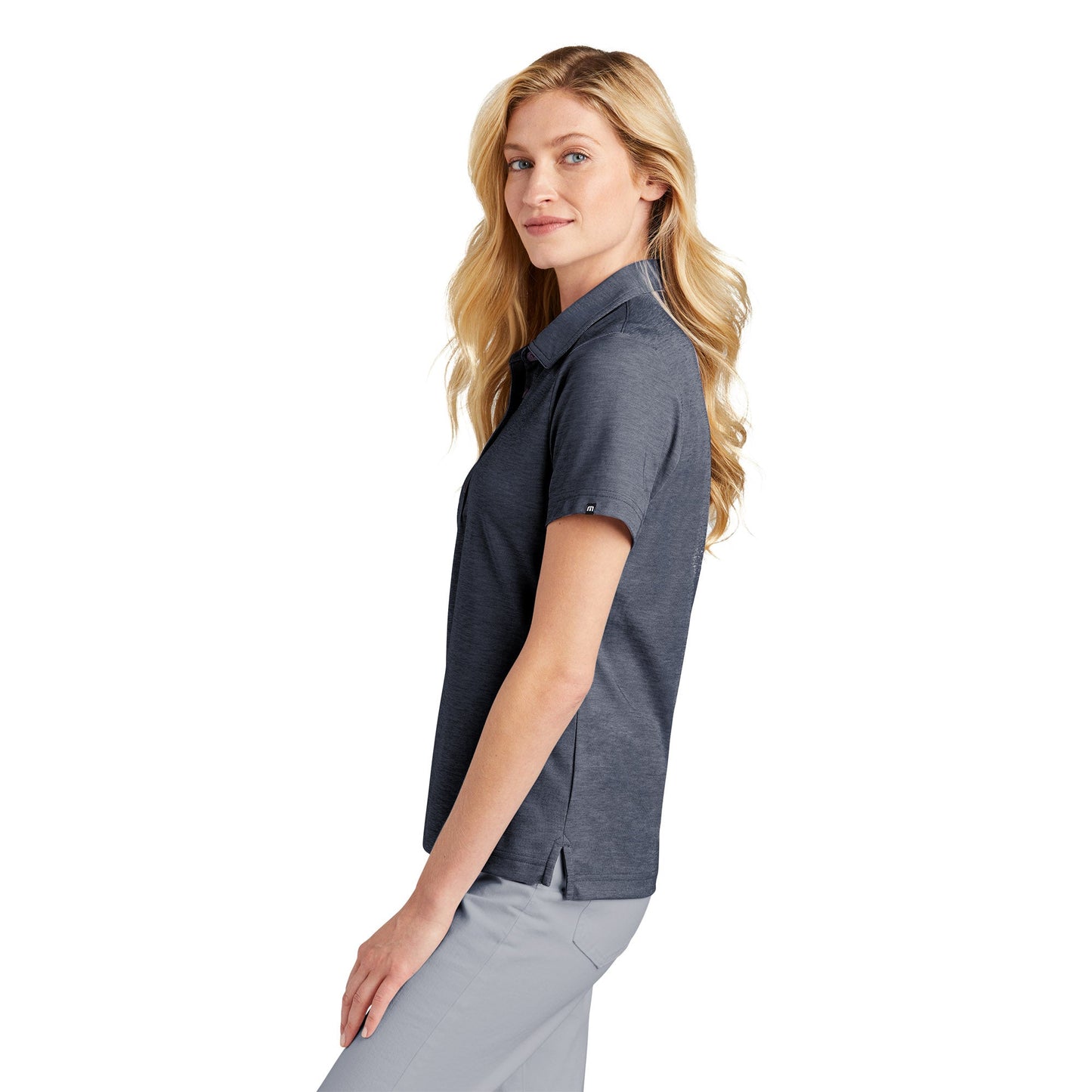 Black Heather Polo - TravisMathew - Stylish Design