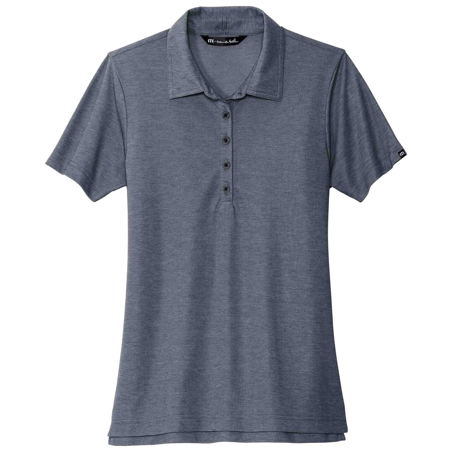 Black Heather Polo - TravisMathew - Stylish Design