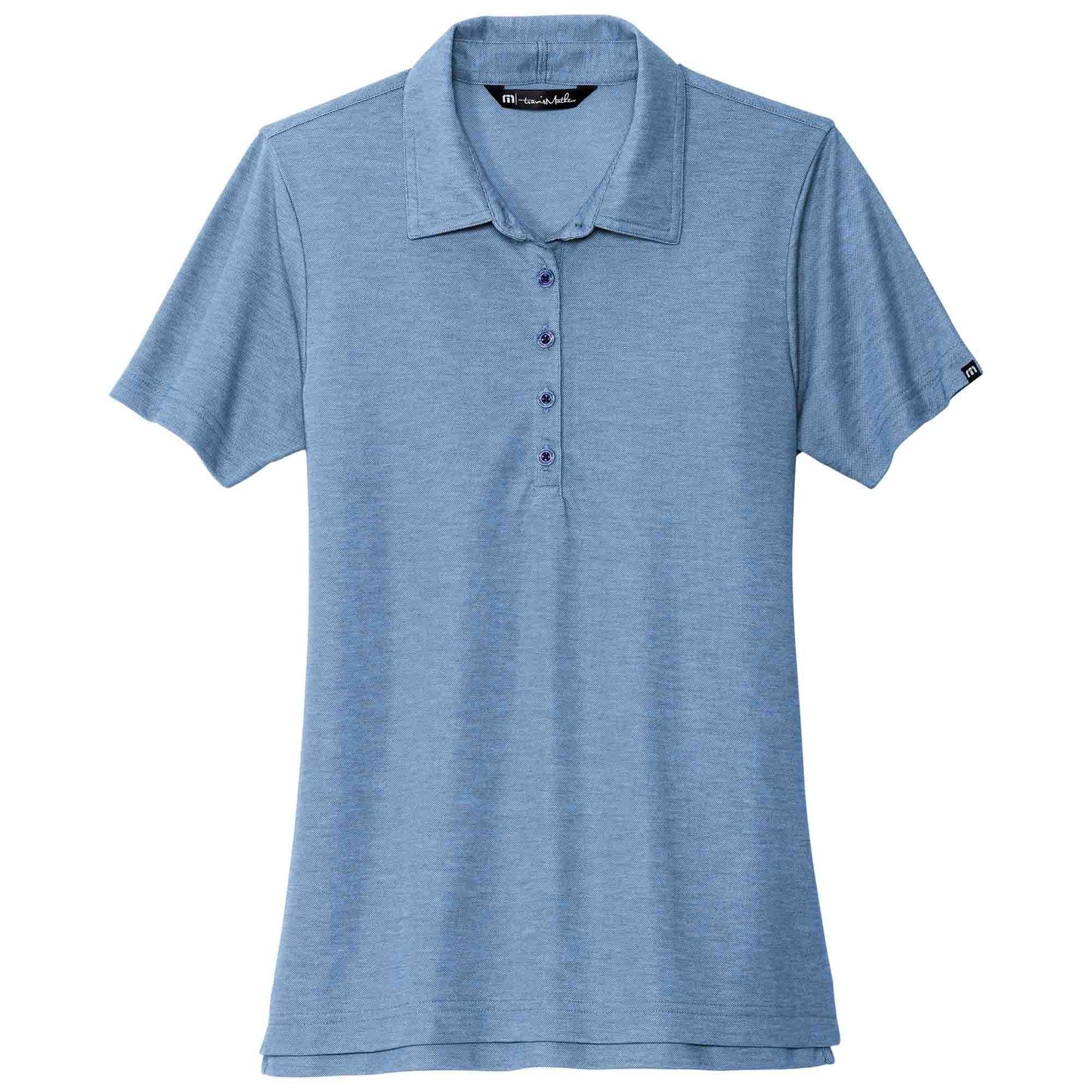 Black Heather Polo - TravisMathew - Stylish Design