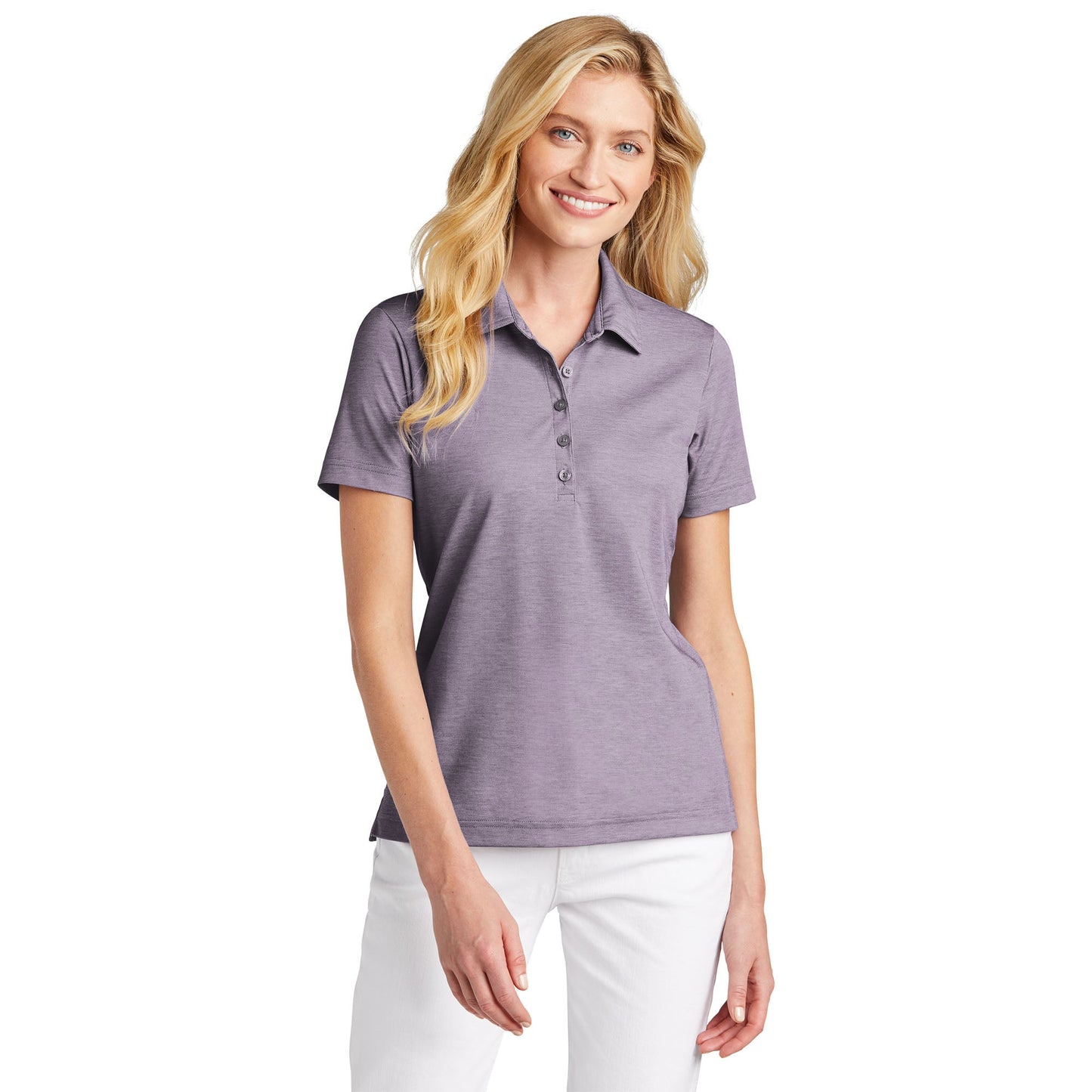 Black Heather Polo - TravisMathew - Stylish Design