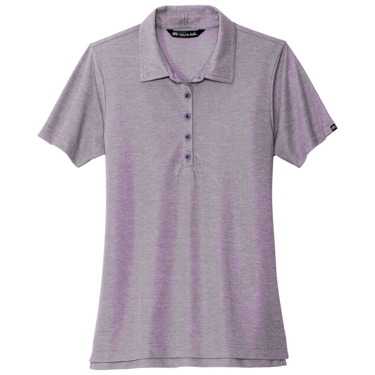 Black Heather Polo - TravisMathew - Stylish Design
