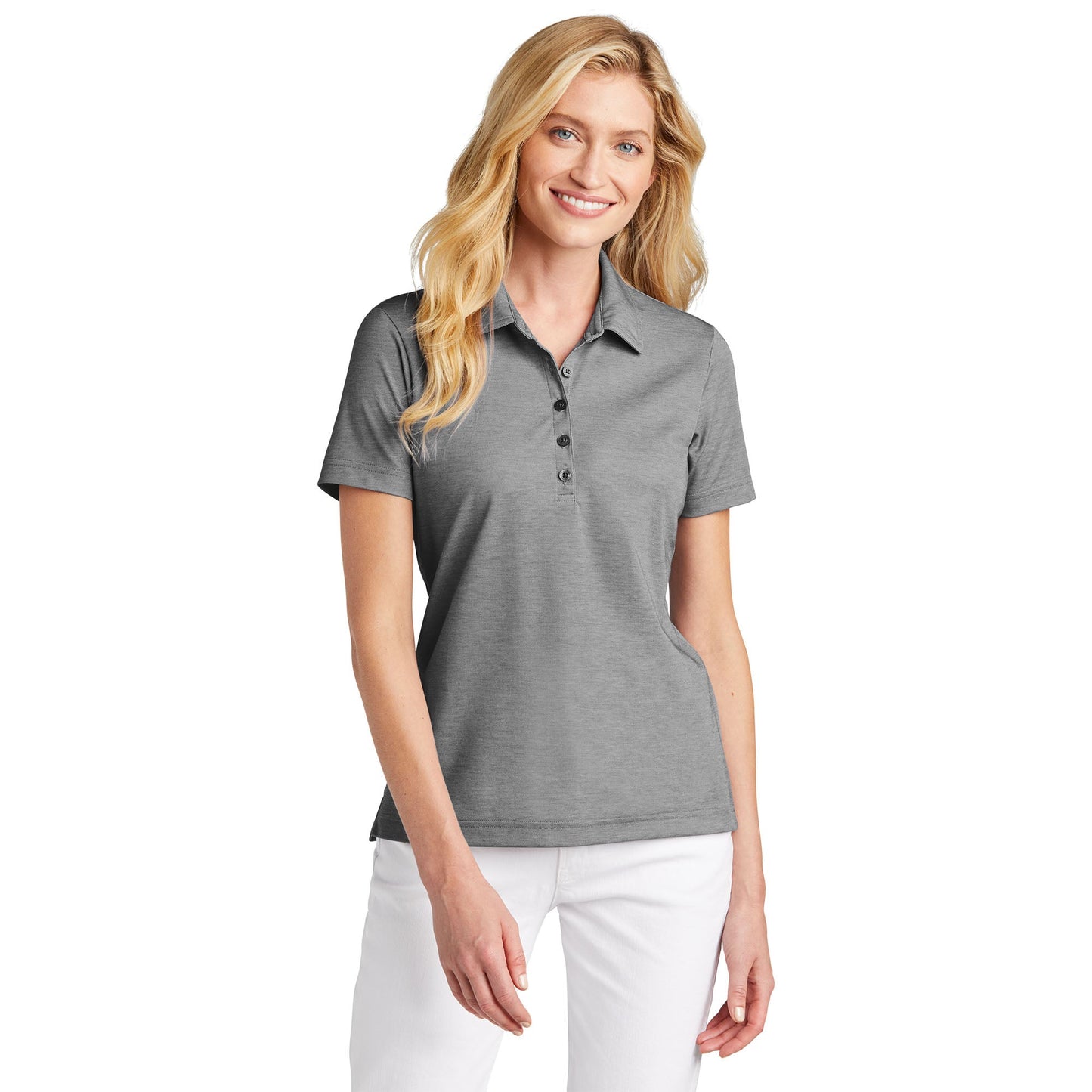 Black Heather Polo - TravisMathew - Stylish Design