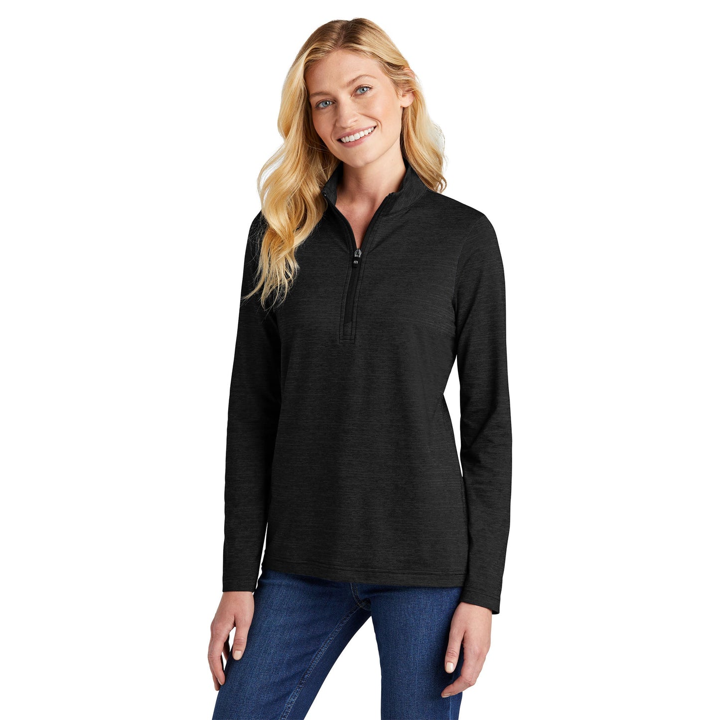 Black Lightweight Sweatshirt - TravisMathew - Zip-Through
