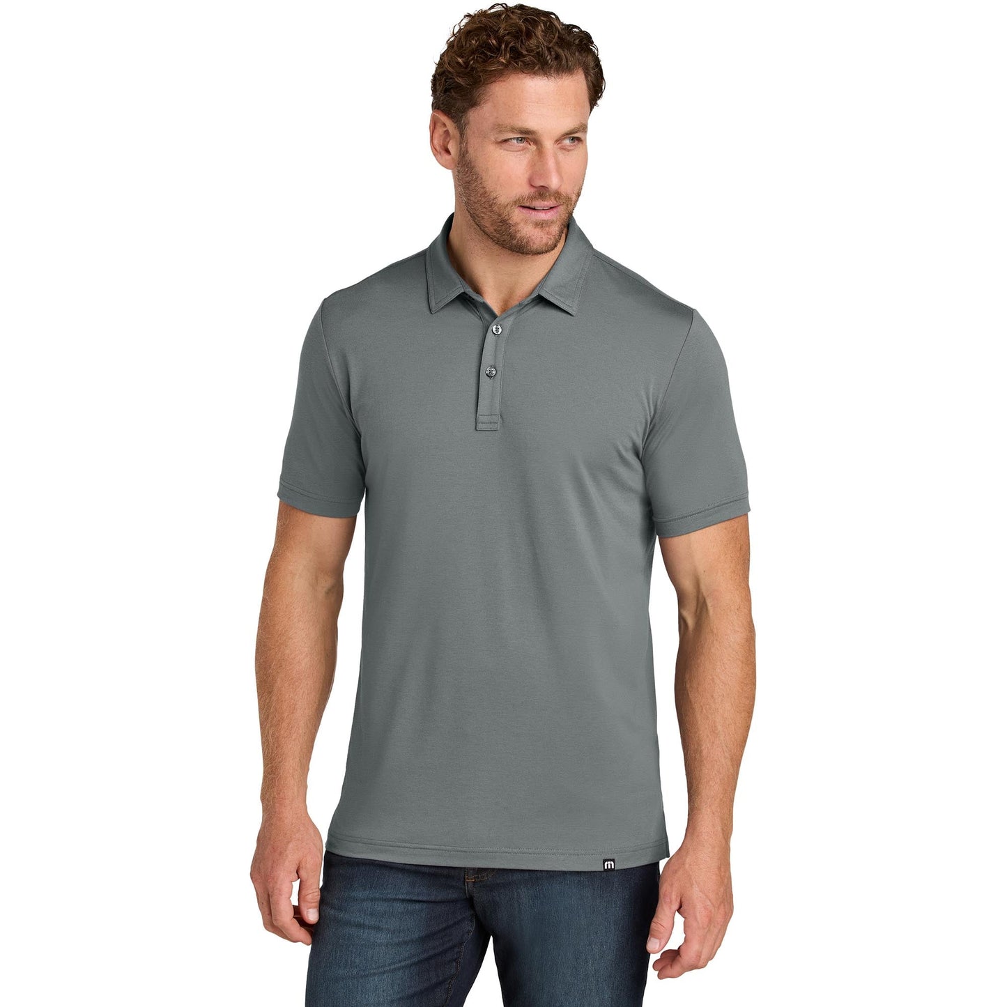 Black Polo Shirt - TravisMathew - Quick-Drying Fabric