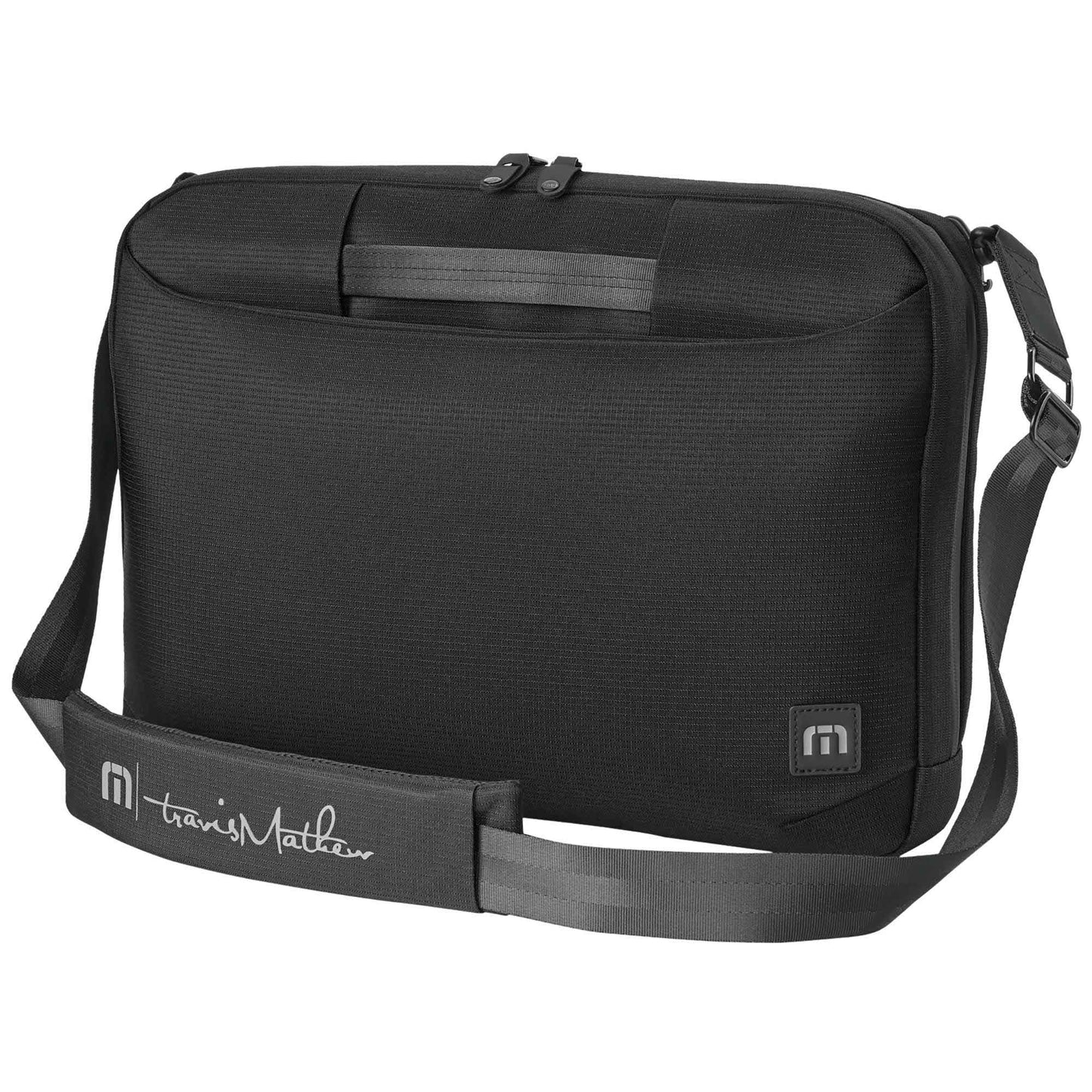 Black Messenger Bag - TravisMathew - Versatile Design