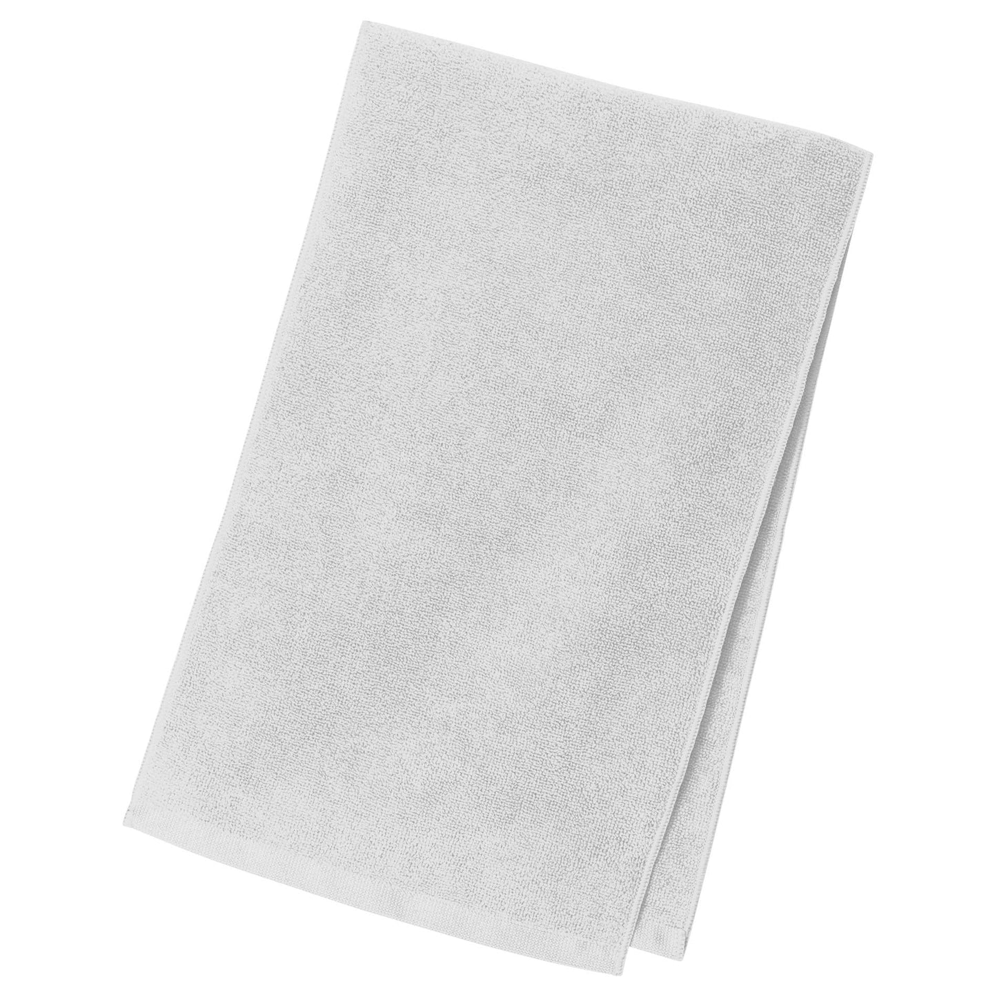 Black Gym Towels - Port Authority - Durable Microfiber Quality