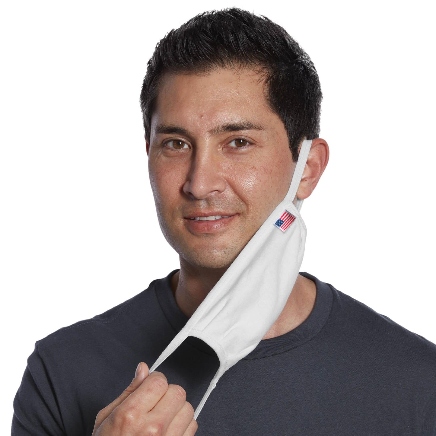 White Face Masks - Port Authority - Soft Cotton
