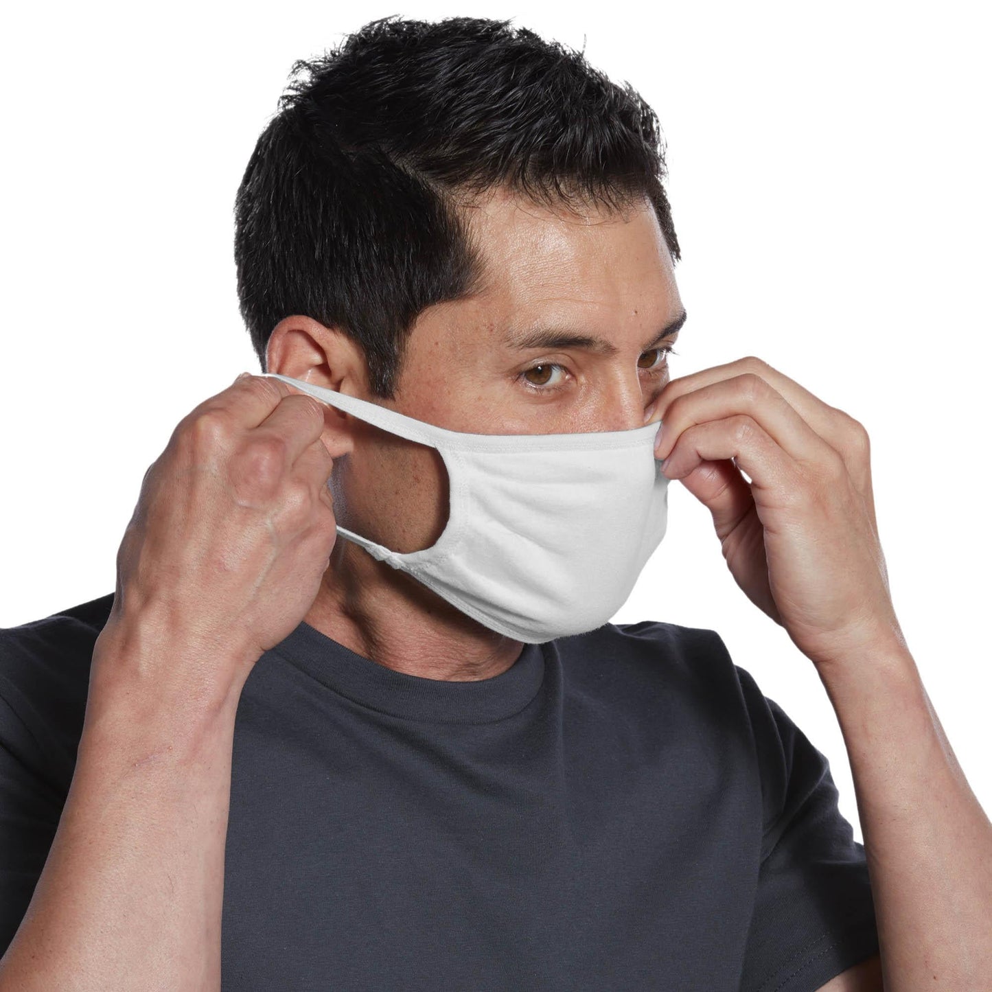White Face Masks - Port Authority - Soft Cotton