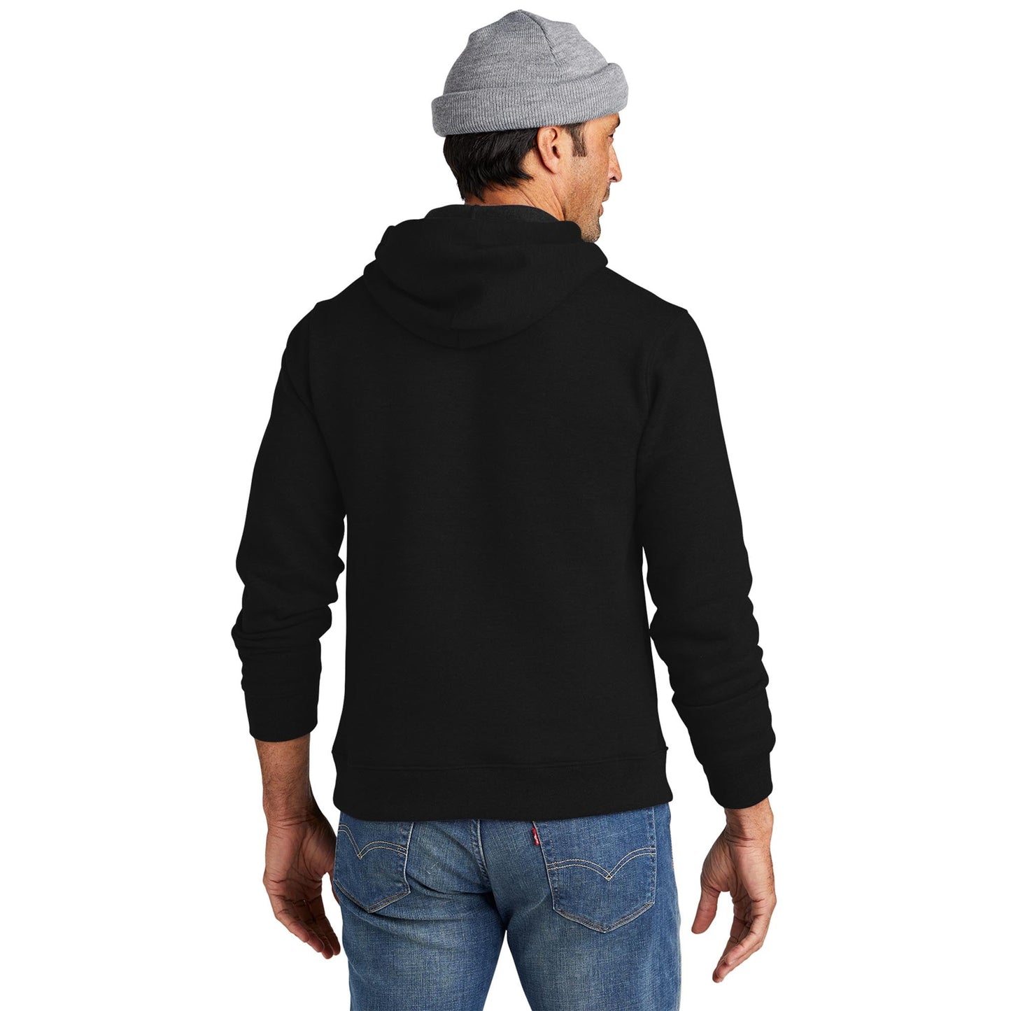 Deep Black Sweatshirt - Volunteer Knitwear - Durable Fleece