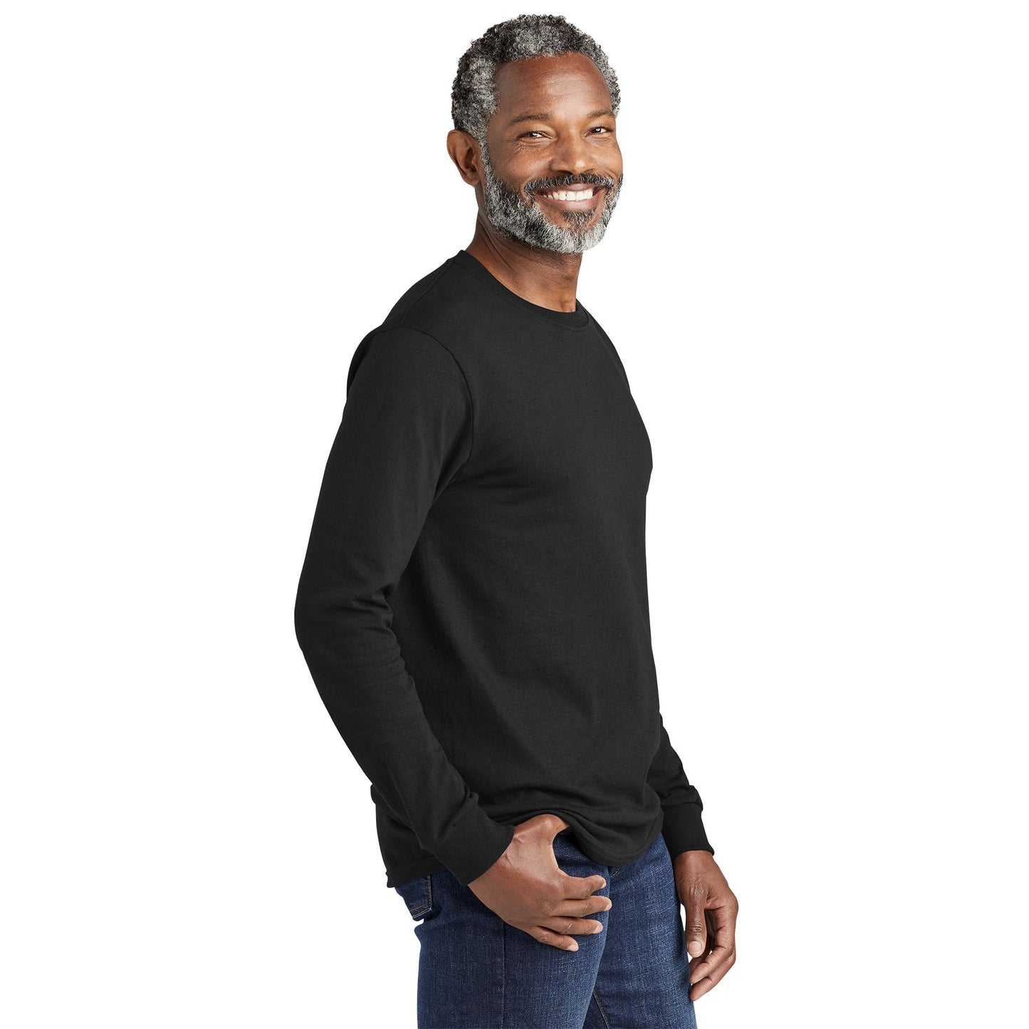 Deep Black T-Shirt - Volunteer Knitwear - Heavyweight Cotton