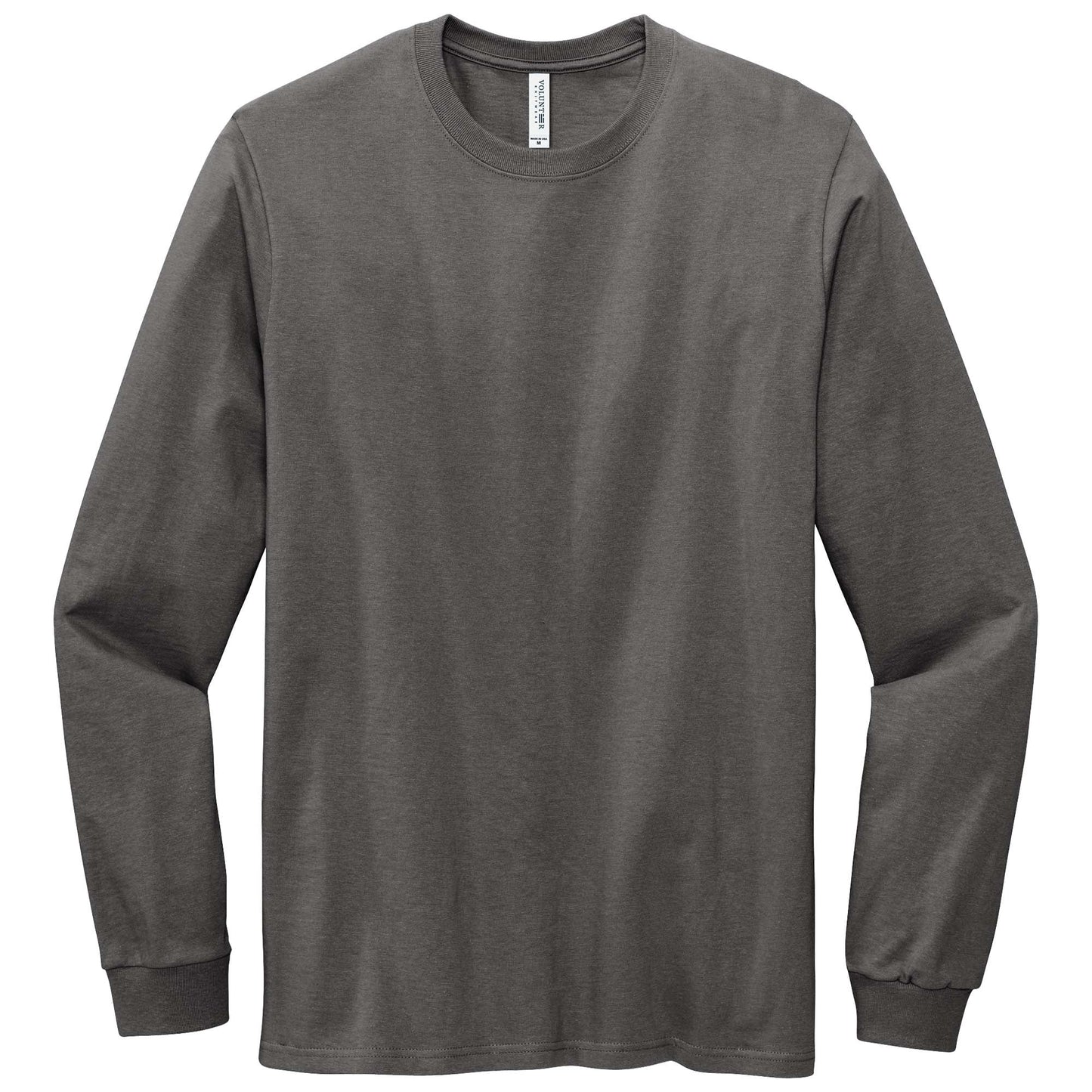 Deep Black T-Shirt - Volunteer Knitwear - Heavyweight Cotton