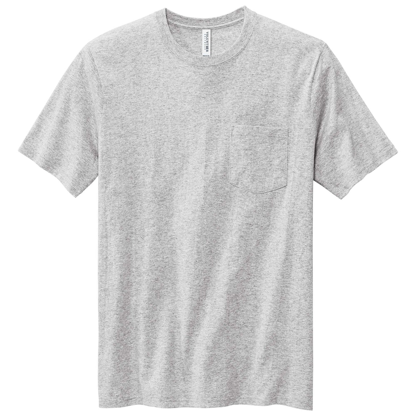 Deep Black T-Shirt - Volunteer Knitwear - Durable Cotton