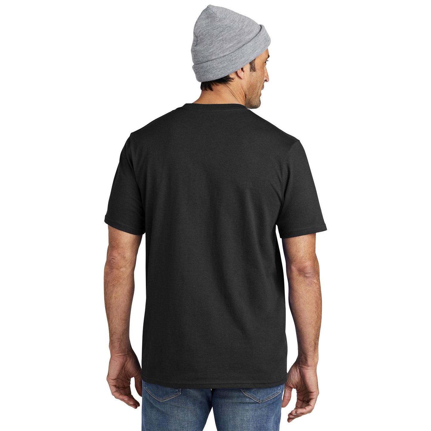 Deep Black T-Shirt - Volunteer Knitwear - Durable Cotton
