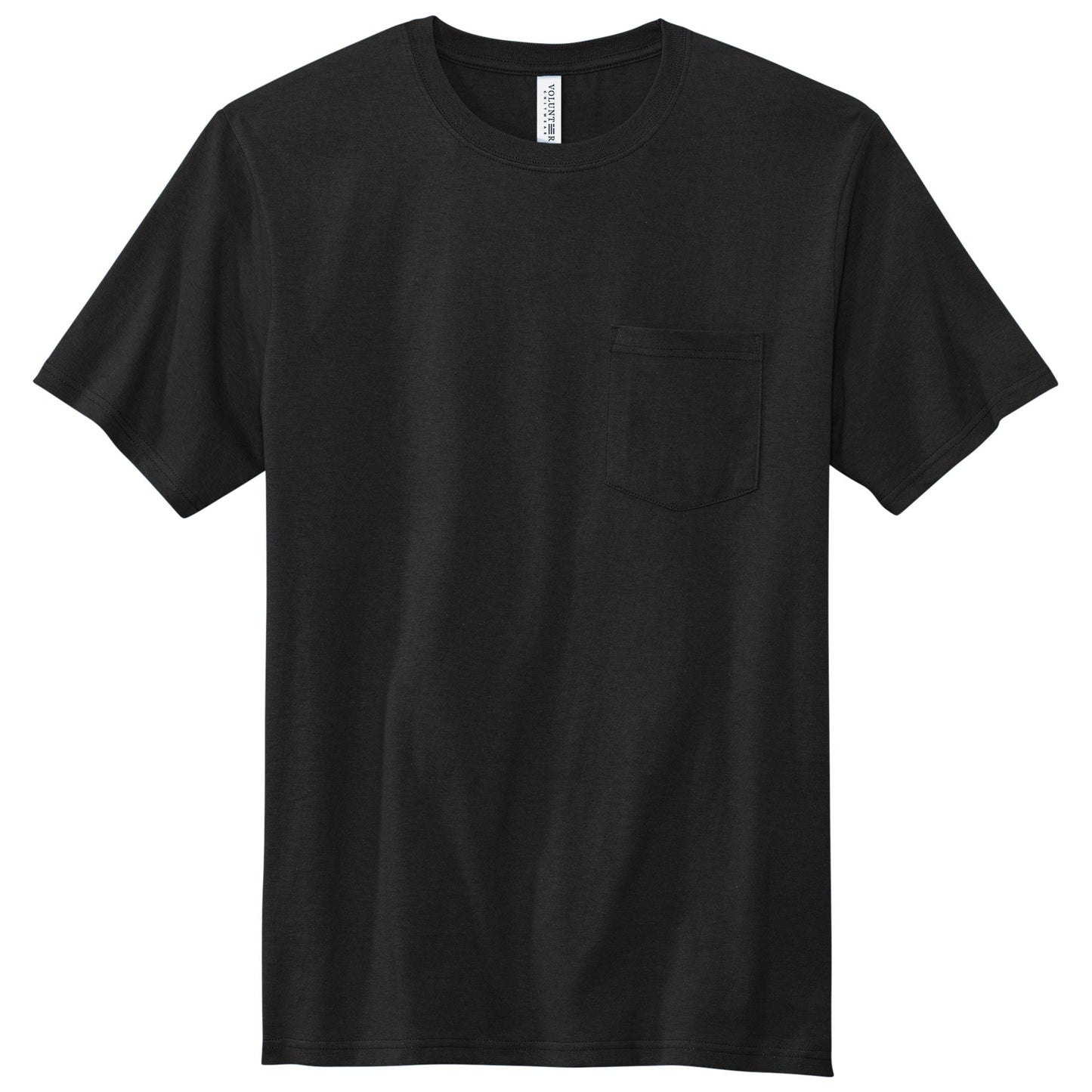 Deep Black T-Shirt - Volunteer Knitwear - Durable Cotton