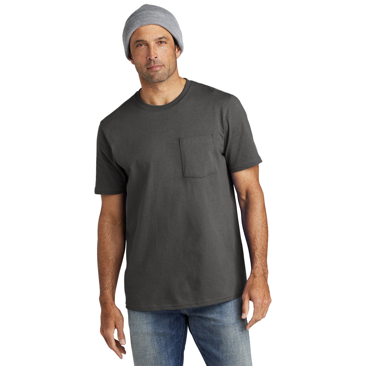 Deep Black T-Shirt - Volunteer Knitwear - Durable Cotton
