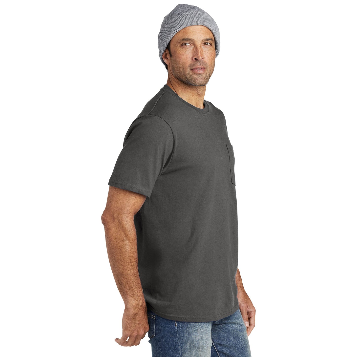 Deep Black T-Shirt - Volunteer Knitwear - Durable Cotton