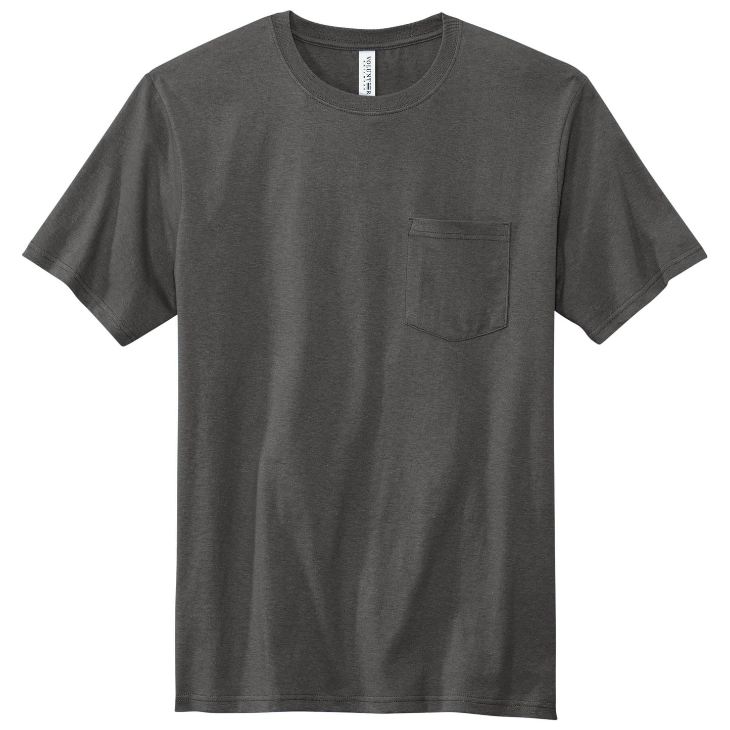 Deep Black T-Shirt - Volunteer Knitwear - Durable Cotton