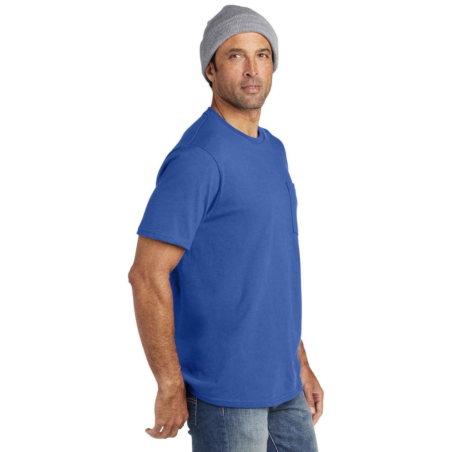 Deep Black T-Shirt - Volunteer Knitwear - Durable Cotton