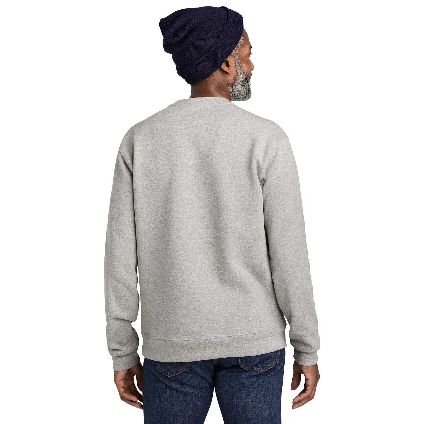 Deep Black Sweatshirt - Volunteer Knitwear - Fleece Crewneck