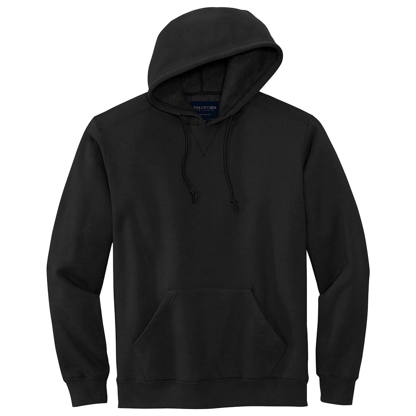 Deep Black Sweatshirt - Volunteer Knitwear - Durable Fleece