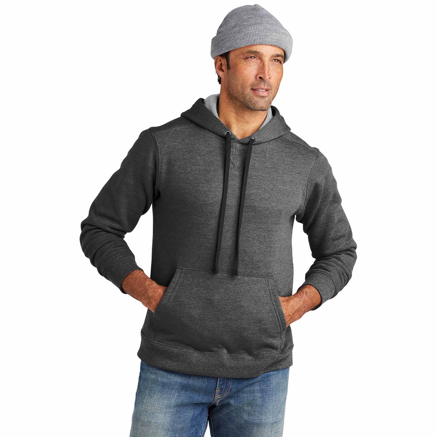 Deep Black Sweatshirt - Volunteer Knitwear - Durable Fleece