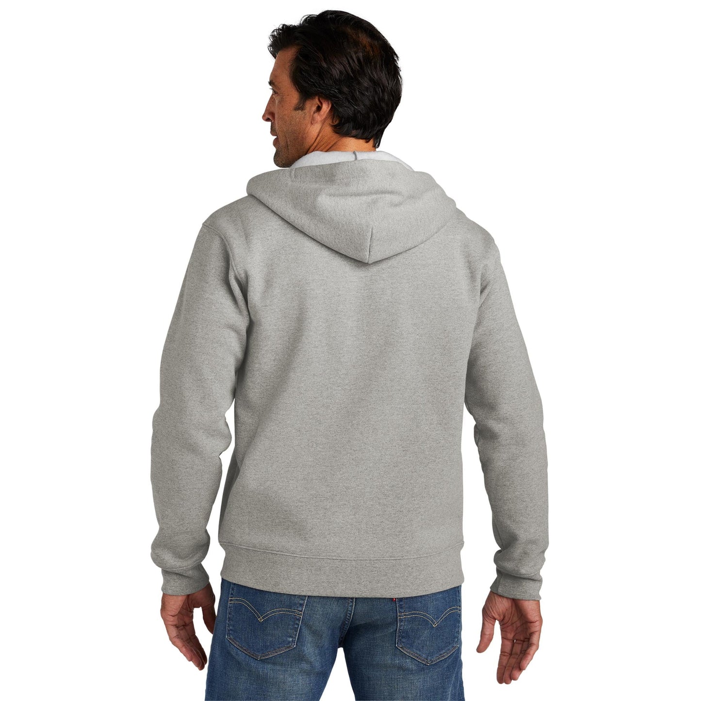 Deep Black Hoodie - Volunteer Knitwear - Full-Zip Design