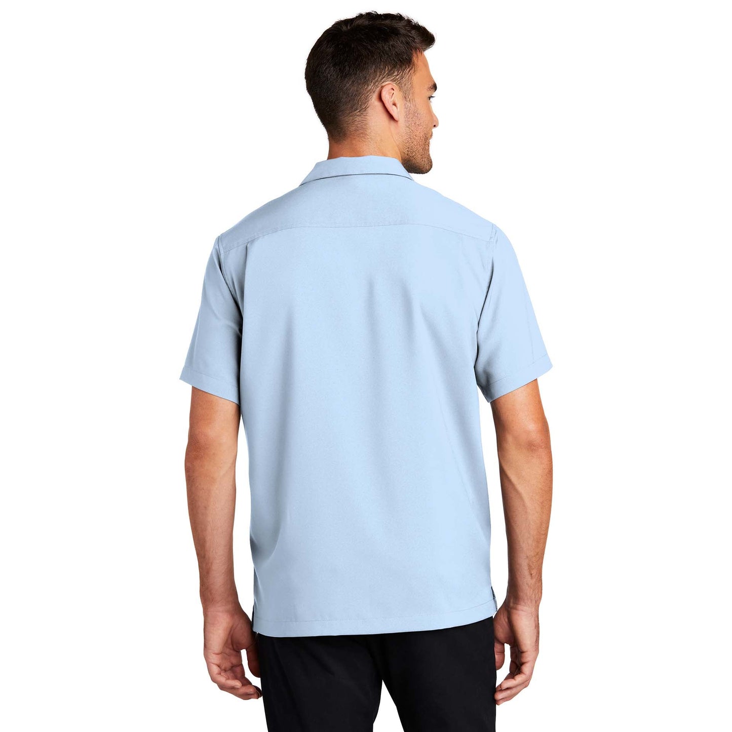 Black Performance Button Up Shirts - Port Authority - Stylish