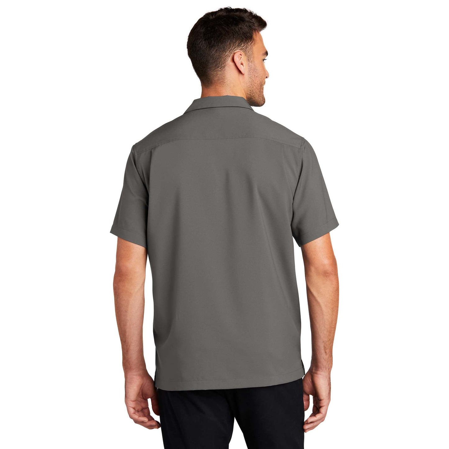 Black Performance Button Up Shirts - Port Authority - Stylish