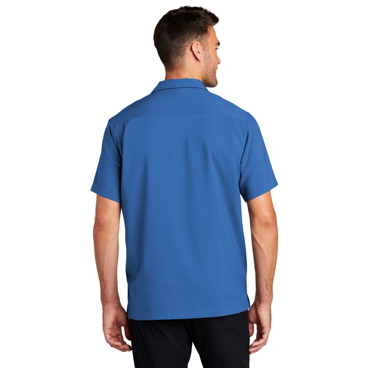Black Performance Button Up Shirts - Port Authority - Stylish