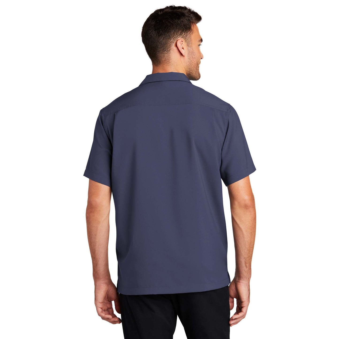Black Performance Button Up Shirts - Port Authority - Stylish