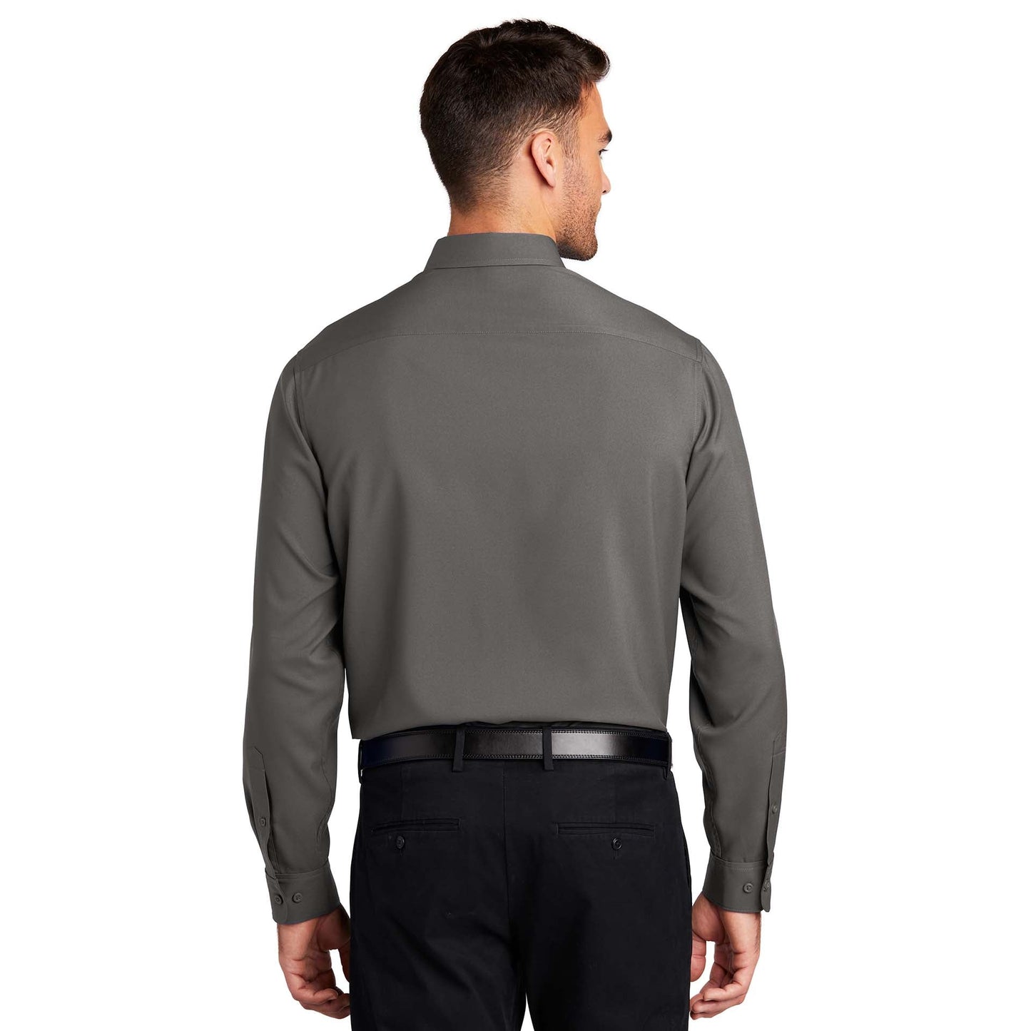 Black Button Up Shirts - Port Authority - Lightweight Design