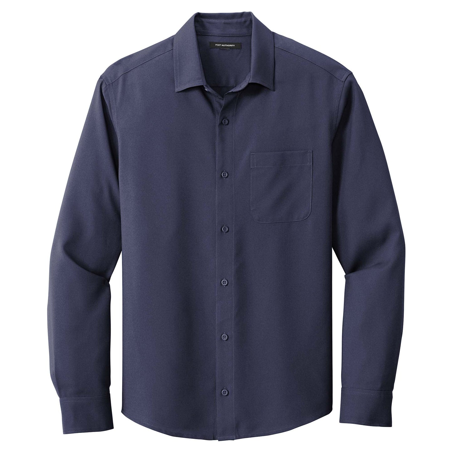 Black Button Up Shirts - Port Authority - Lightweight Design