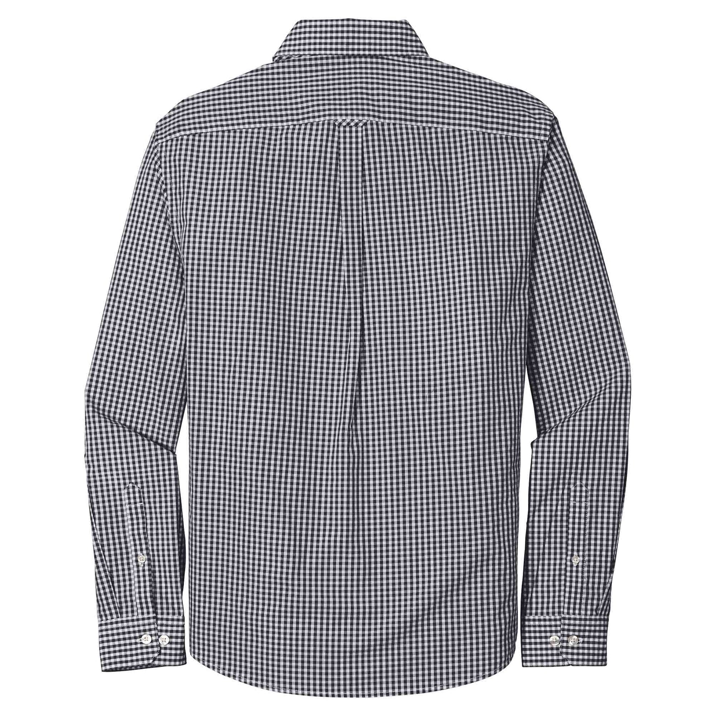 Black/White Button Up Shirt - Port Authority - Gingham Style