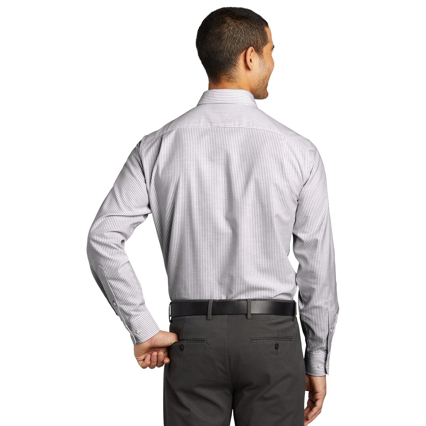 Black/White Button Up Shirts - Port Authority - Stylish Design