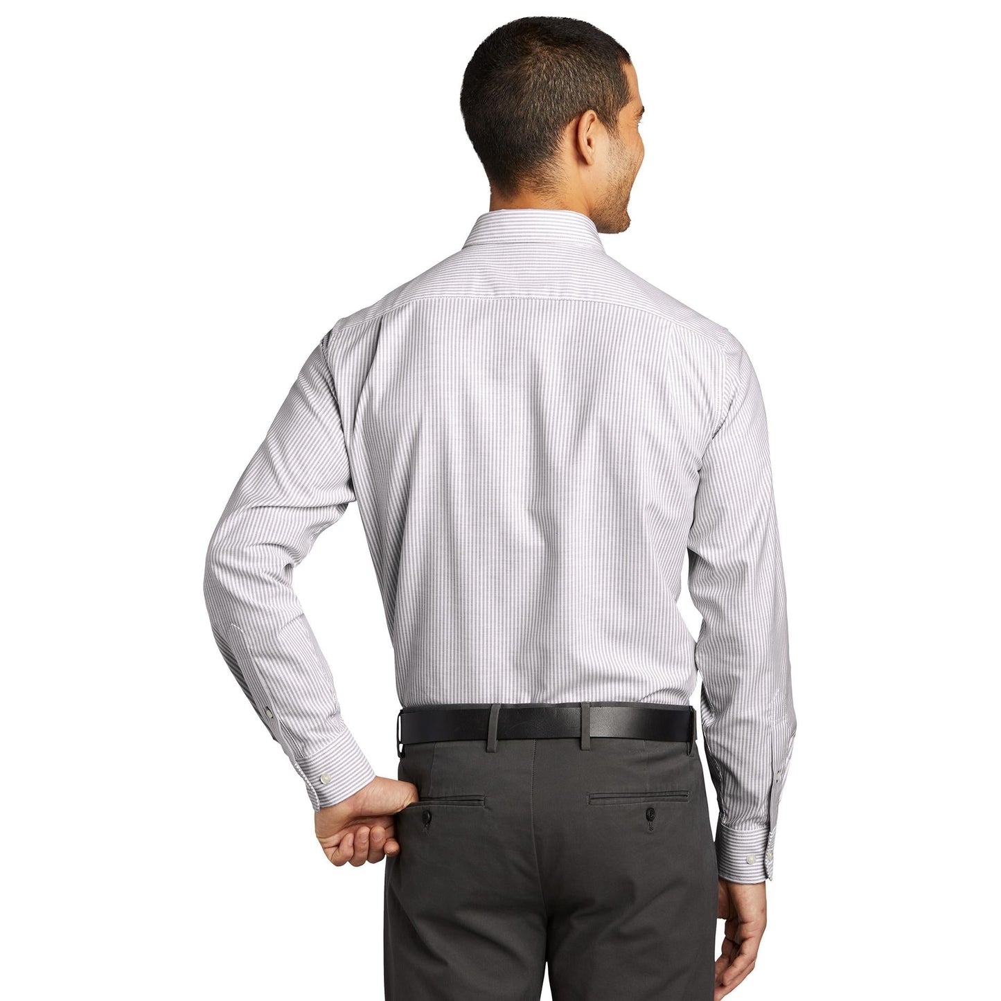 Black/White Button Up Shirts - Port Authority - Stylish Design