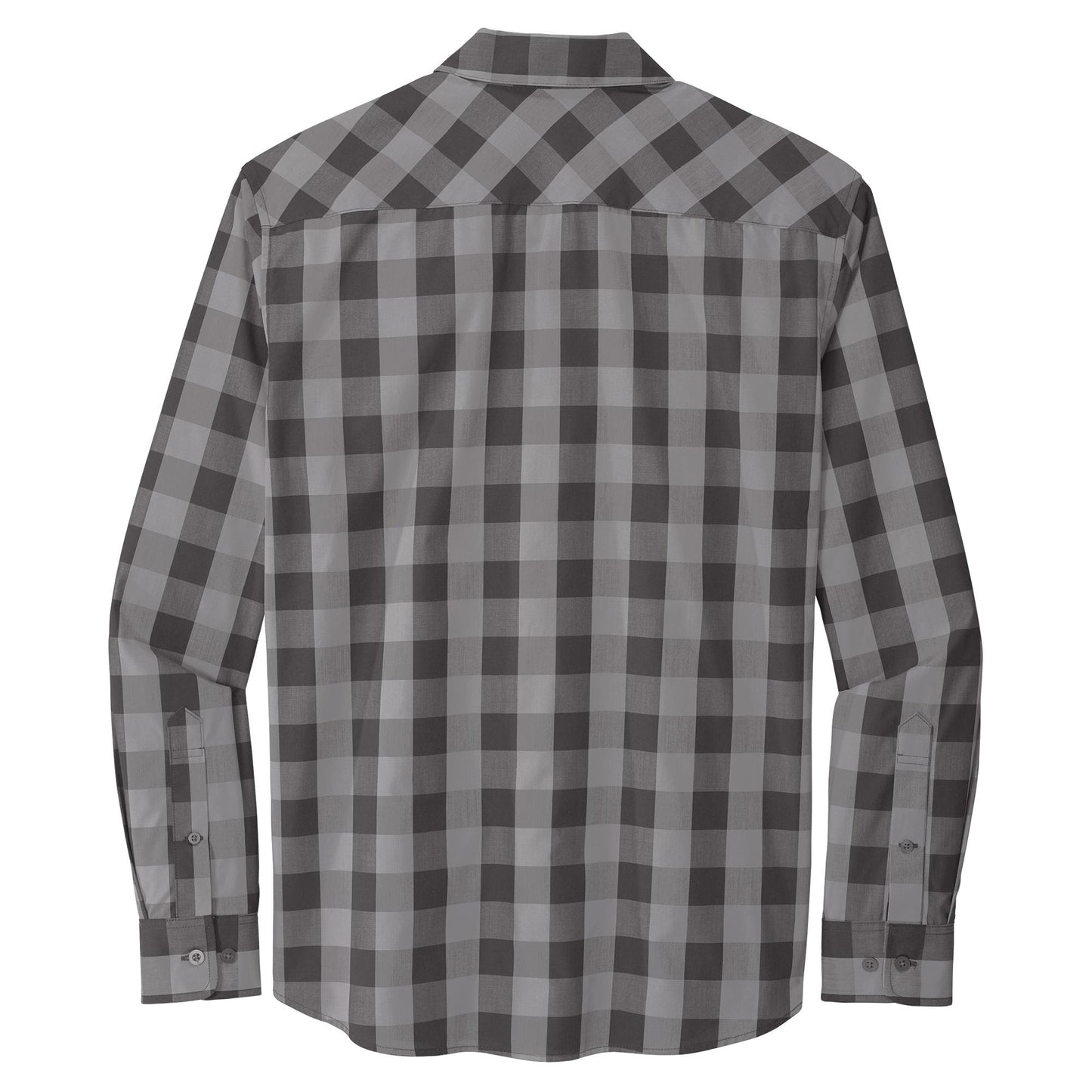Rich Red Button Up Shirt - Port Authority - Lightweight