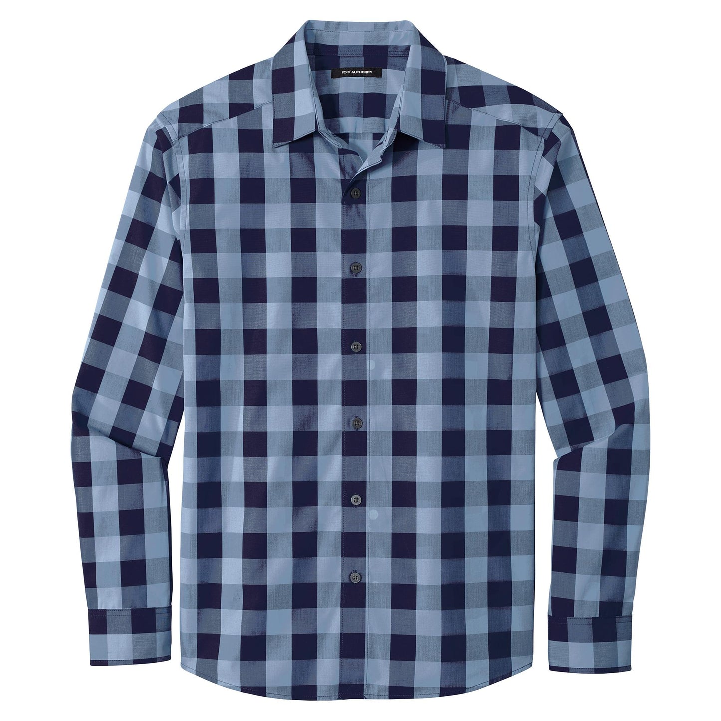 Rich Red Button Up Shirt - Port Authority - Lightweight