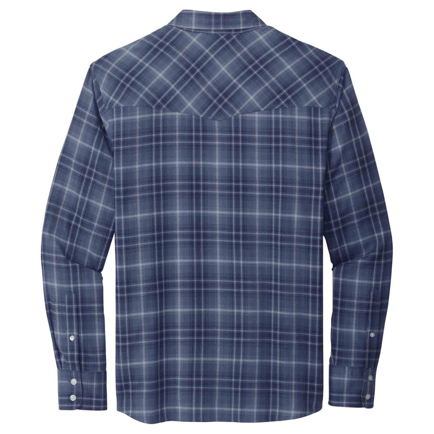 Deep Black Button Up Shirt - Port Authority - Soft Fabric