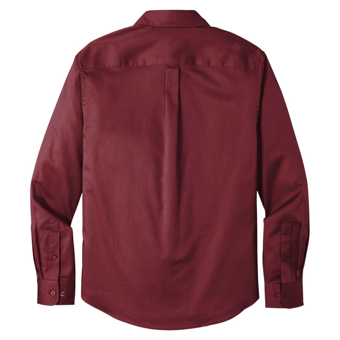 Burgundy Button Up Shirt - Port Authority - Easy Care
