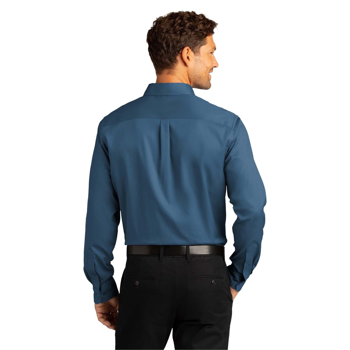 Burgundy Button Up Shirt - Port Authority - Easy Care